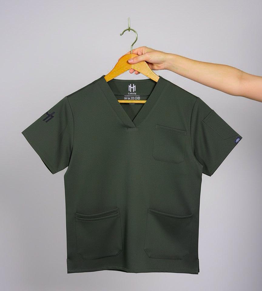 Classic Medical Scrub - Olive Green